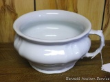Johnson Bros. ironstone chamber pot measures approx. 10