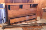 Vintage full sized bed frame with head and footboard. Head board is approx. 58