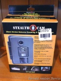 Stealth Cam game camera has a 35mm camera, all-weather housing, Passive Infrared Sensor, and runs
