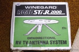 Winegard Roadstar 2000 omnidirectional RV TV antenna system in original box.
