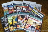 American Woodworker, Wood and Woodwork magazines, plus pattern and design books, VHS tapes and more.