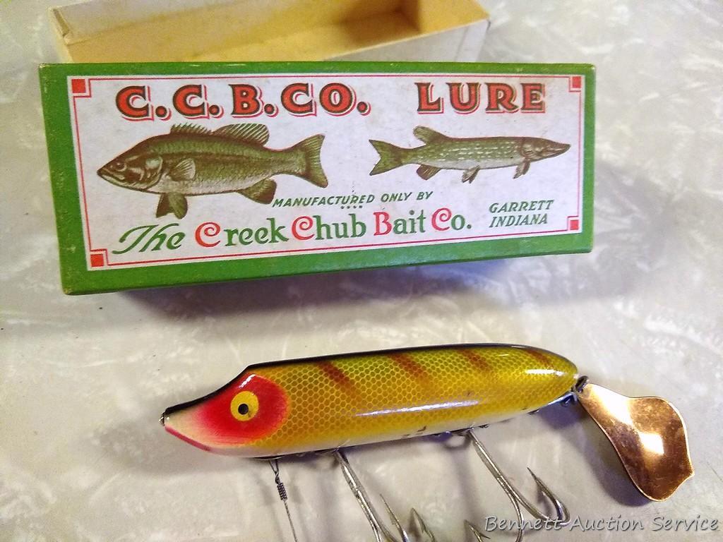 Heddon Flap-Tail fishing lure in a very nice