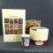 Everyday Gibson 'Debi Hron's Twelve Days of Christmas' mugs and plates. Mugs look to be in good