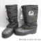 Sorel men's felt lined winter boots are size 11. In nice shape. Includes Sure Grip ice cleats, NIP.