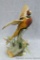 Franklin Mint Ring Necked Pheasant figurine by A. J. Rudisill is about 10