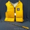 Stearns adult medium type 3 PFD life vest; 2-piece screw together gaff hook, 27