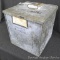 Galvanized Saf-T-Crate held 12 dozen eggs and was used for shipping through the United States Postal