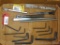 Craftsman punch, hex wrenches, Craftsman and other chisels, more.