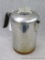 RevereWare copper clad stainless steel coffee pot is in good shape. Stands 9