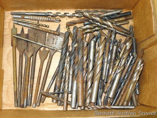 Twist drills and spade bits up to 1-1/2".
