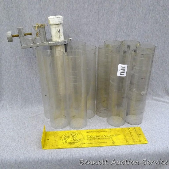 Done Right Tackle Co. lure organizers are about 12" tall, fish measurer, more.
