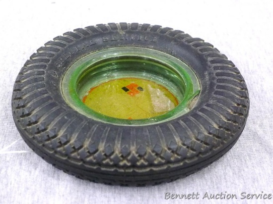 Seiberling Special Service tire promotional ash tray as were on gas station counters back in the