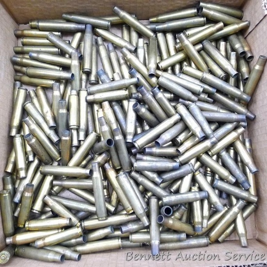 Box of mixed rifle brass. Everything I grabbed was either .308, .270, or .30-06.