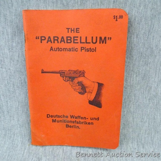 The "Parabellum" Automatic Pistol handbook was copyrighted in 1964 and distributed by Stoeger Arms
