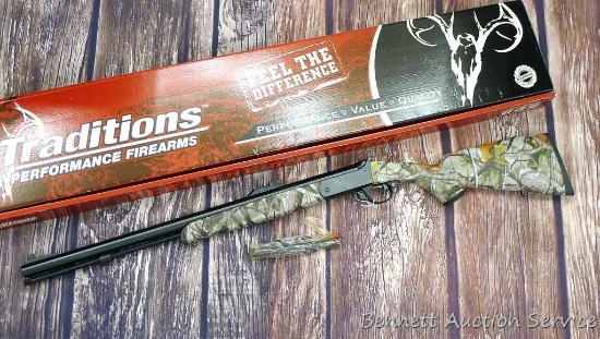 Traditions Performance Firearms 50 cal. Canyon Rifle Muzzleloader, NIB.