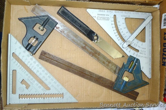 Stanley, Craftsman and other squares. See pictures.
