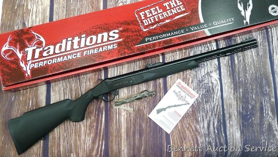 Traditions Canyon .50 cal inline muzzleloading rifle has never been fired. Rifle is in excellent