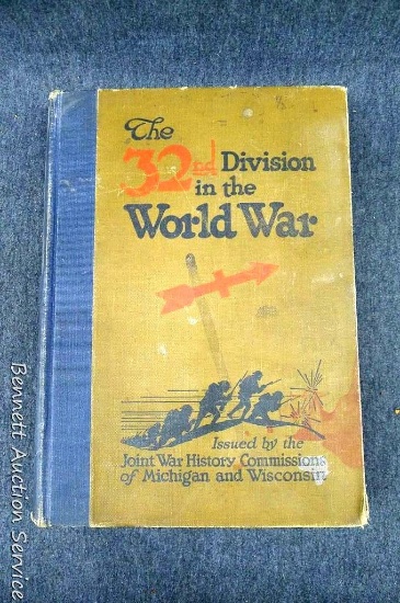The 32nd Division in the World War book was copyrighted in 1920 by the Wisconsin War History