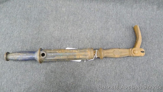 No. 56 Crescent-Bridgeport slide action nail puller is 23" open and has good jaws.