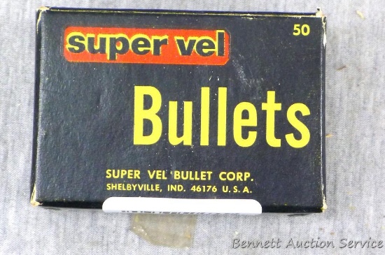Super Vel .44 cal .429" dia., 180 grain JHP bullets.