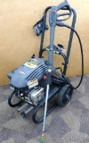 Brute pressure washer has a Briggs and Stratton 5.50 motor and is 158 cc. Includes hose and wand,