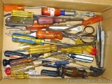 Screwdrivers, chisels, wrenches, glass cutter, more. Craftsman and other.