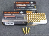 100 Cartridges Winchester Varmint HE 17 Win Super Mag, 25 grain, 2600 FPS, polymer tip.