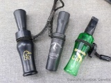 Knighthale mallard duck, Ducks Unlimited and Hammerin' Call game/waterfowl calls.