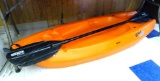 Lifetime Wave single person kayak or similar and Lifetime paddle. Kayak is about 72