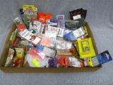 Fisherman's dream includes hooks, baits, spinners, more.