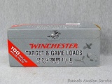 100 rounds Winchester 12 gauge shot shells.