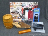 Wooden SKS hand guard, Cobra brand radar detector, holster, On Target magazines, more. SKS hand