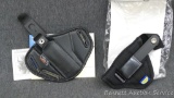 Uncle Mike's Mirage size 1 and Pro Tech Outdoors Peace Maker holsters. Mirage holster fits most