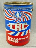 Metal Texas Refinery Corp. bucket is about 11