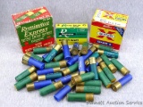 Mixture of 16 gauge shotgun shells includes Peters No 6 shot and Remington Express rifle slugs.