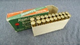 20 rounds Remington KleanBore .30-40 Krag, 220 grain soft point. Box is a little tattered, but still