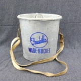 Galvanized Frabill's Wade-Bucket is about 6-1/2