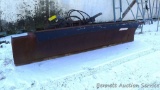 Western snowplow has been extended to 9' 4