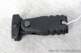Mission First Tactical React short folding vertical foregrip with battery storage compartment. The
