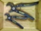 Two Craftsman Professional Robo Grip pliers. Largest is 9-1/2