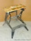 Black & Decker WorkMate 200 folding work bench with vise top and clamp dogs.