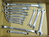 Craftsman combination, open end and box end wrenches up to 7/8