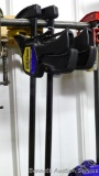 Two Quick-Grip bar clamps are 32