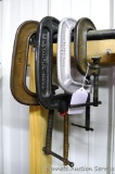 Four C clamps up to 5