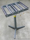 Adjustable height roller stand. Top measures approx. 22