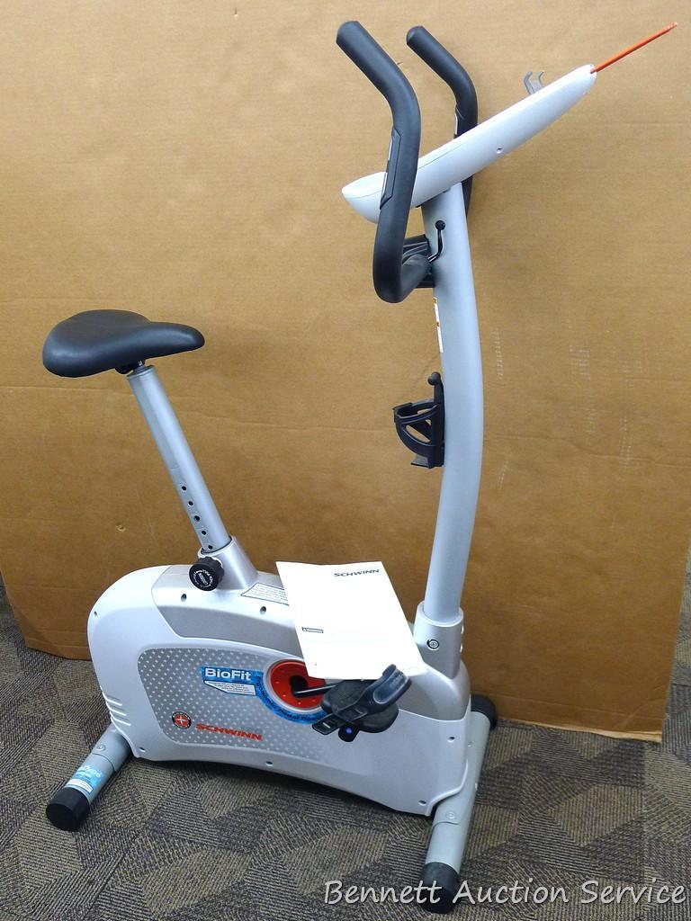 Schwinn 120 BioDyne. Has adjustable seat fan and Proxibid