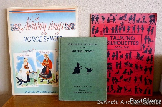 Norway Sings English-Norwegian Edition, A Collection of Norwegian Folk Music -copyright 1950;