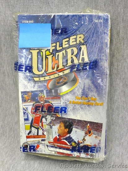 1993-94 Fleer Ultra Hockey Series 2 Sealed Box. Box contains 36 packs. Tear in cellophane on bottom