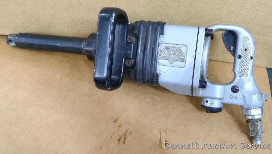 Central Pneumatic 1" Twin Hammer air impact wrench 24" long.