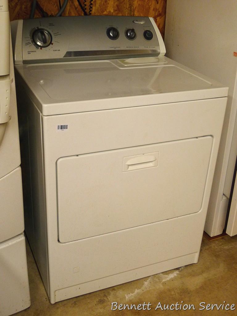 Whirlpool propane dryer 29